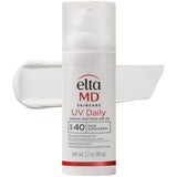 Elta MD UV Daily SPF 40 broad-spectrum face sunscreen, squeeze bottle with cap