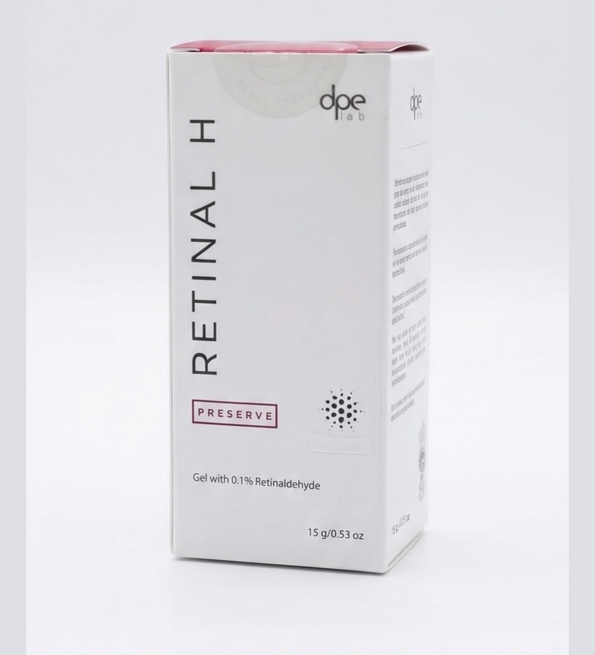 DPE Retinal H 15g gel in white retail box
