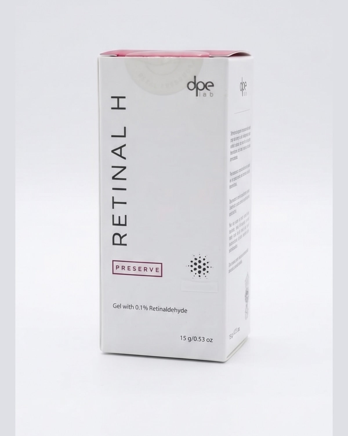 DPE Retinal H 15g gel in white retail box