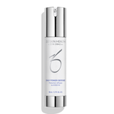 ZO Skin Health Daily Power Defense SPF bottle, silver pump dispenser, 50ml