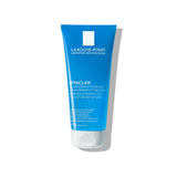 Blue Effaclar gel cleanser squeeze tube with white cap, La Roche-Posay label